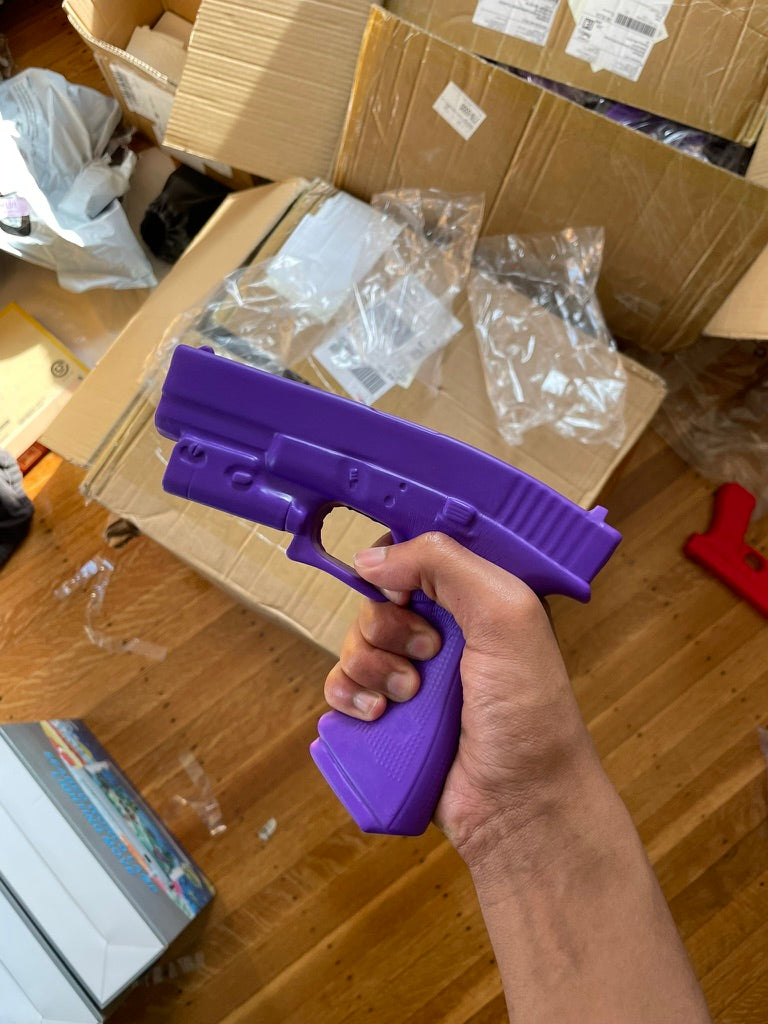 Purple Block Stress Toys