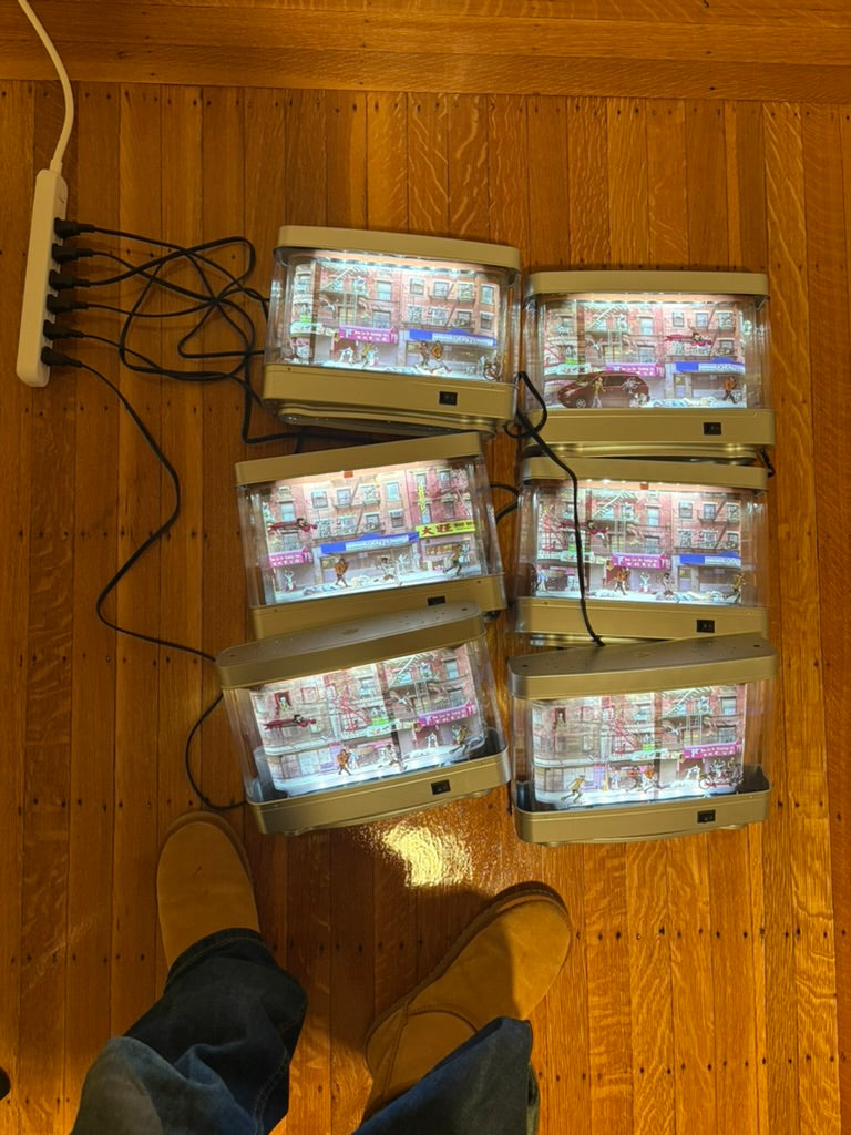 NYC Street Life Lamp