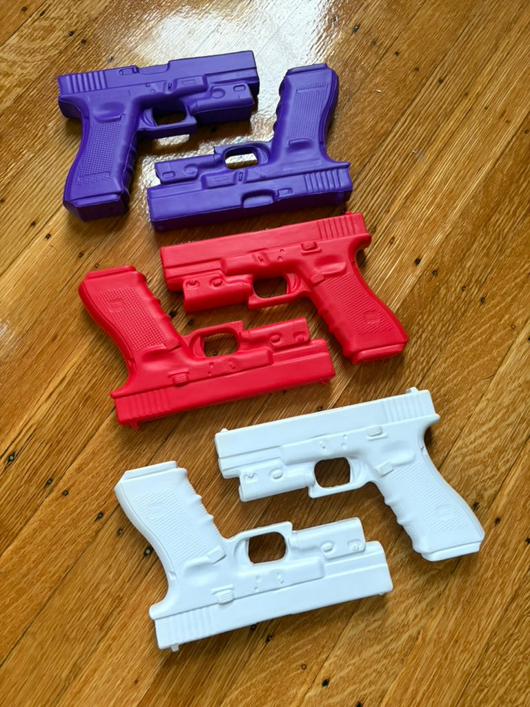 White Block Stress Toys