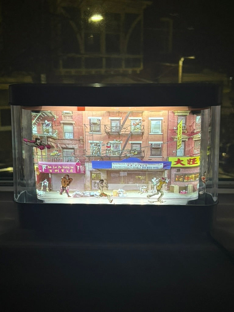 NYC Street Life Lamp