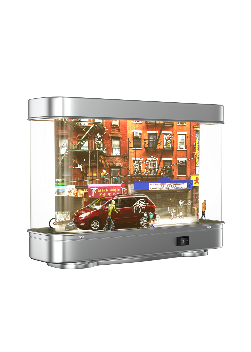 NYC Street Life Lamp